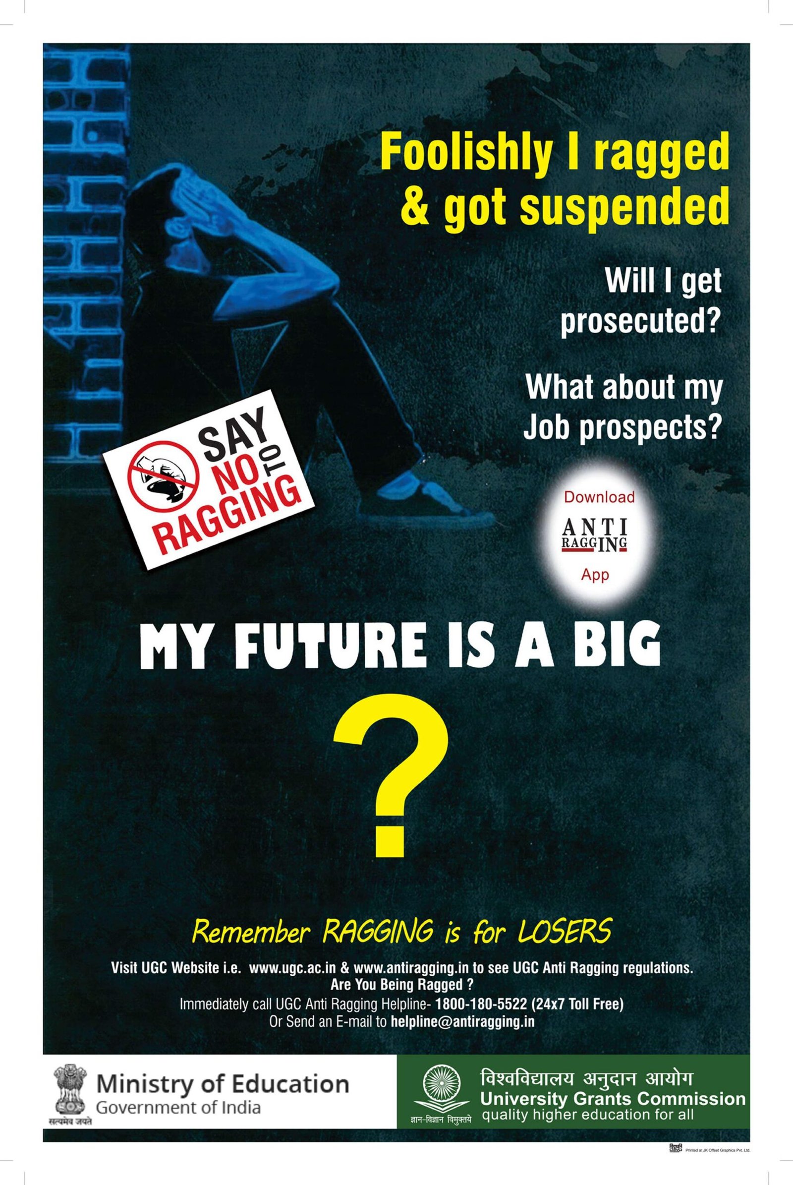 Anti-Ragging Poster